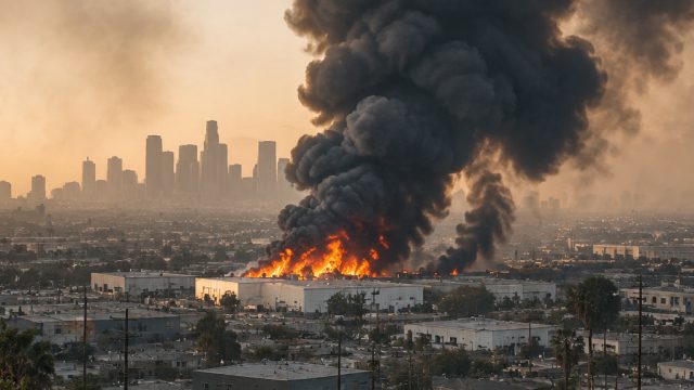 Air Quality Crisis: Impacts of Boyle Heights Warehouse Fire Loom | toto sultan slot, slot bonus new